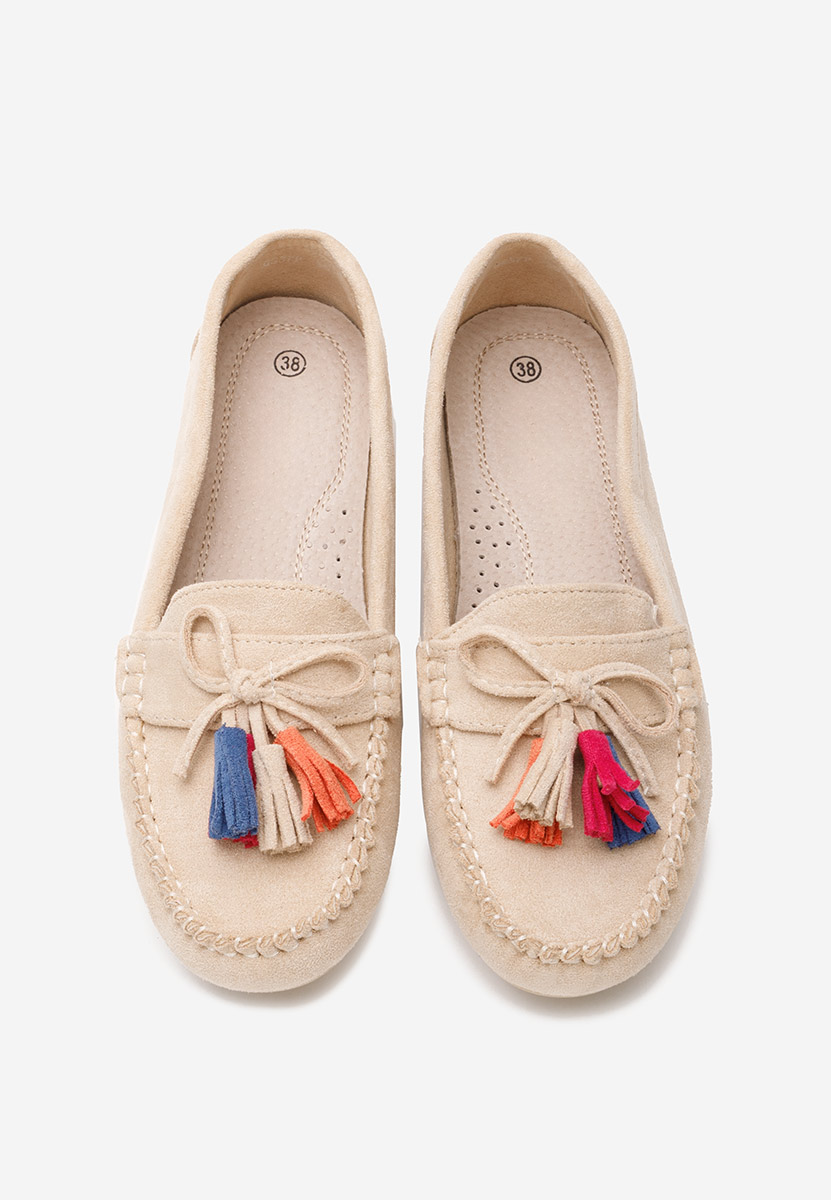 Béžové mokasíny dámske Prestia