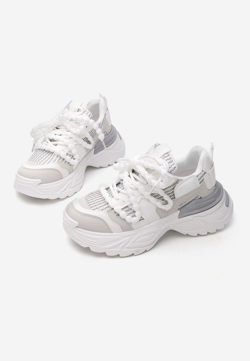 Biele dámske tenisky Rubye