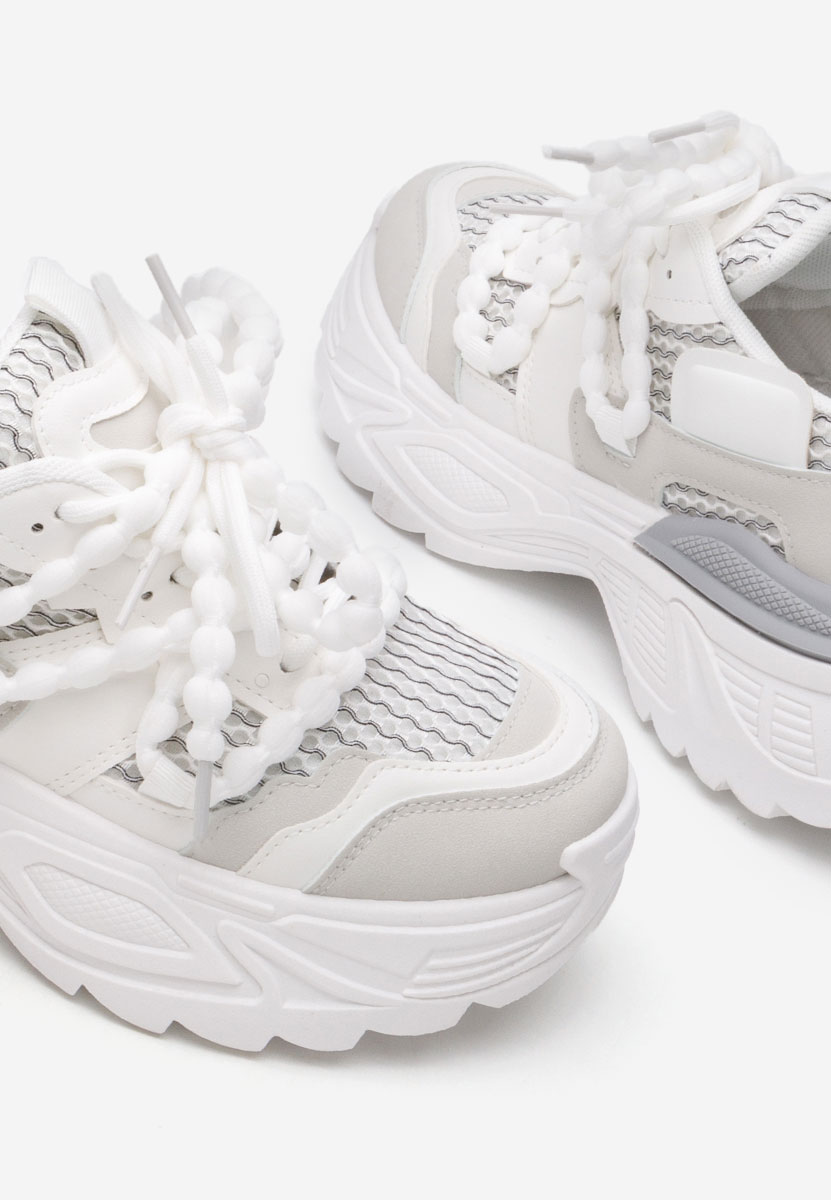 Biele dámske tenisky Rubye