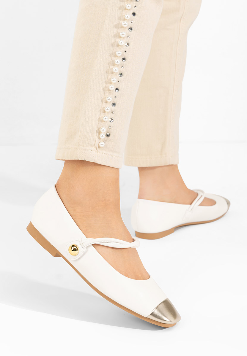 Biele balerínky Agapia