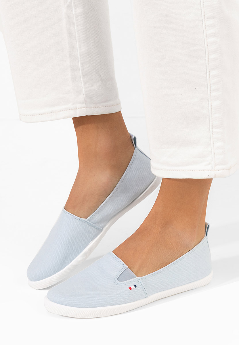 Modré dámske espadrilky Jeanyne