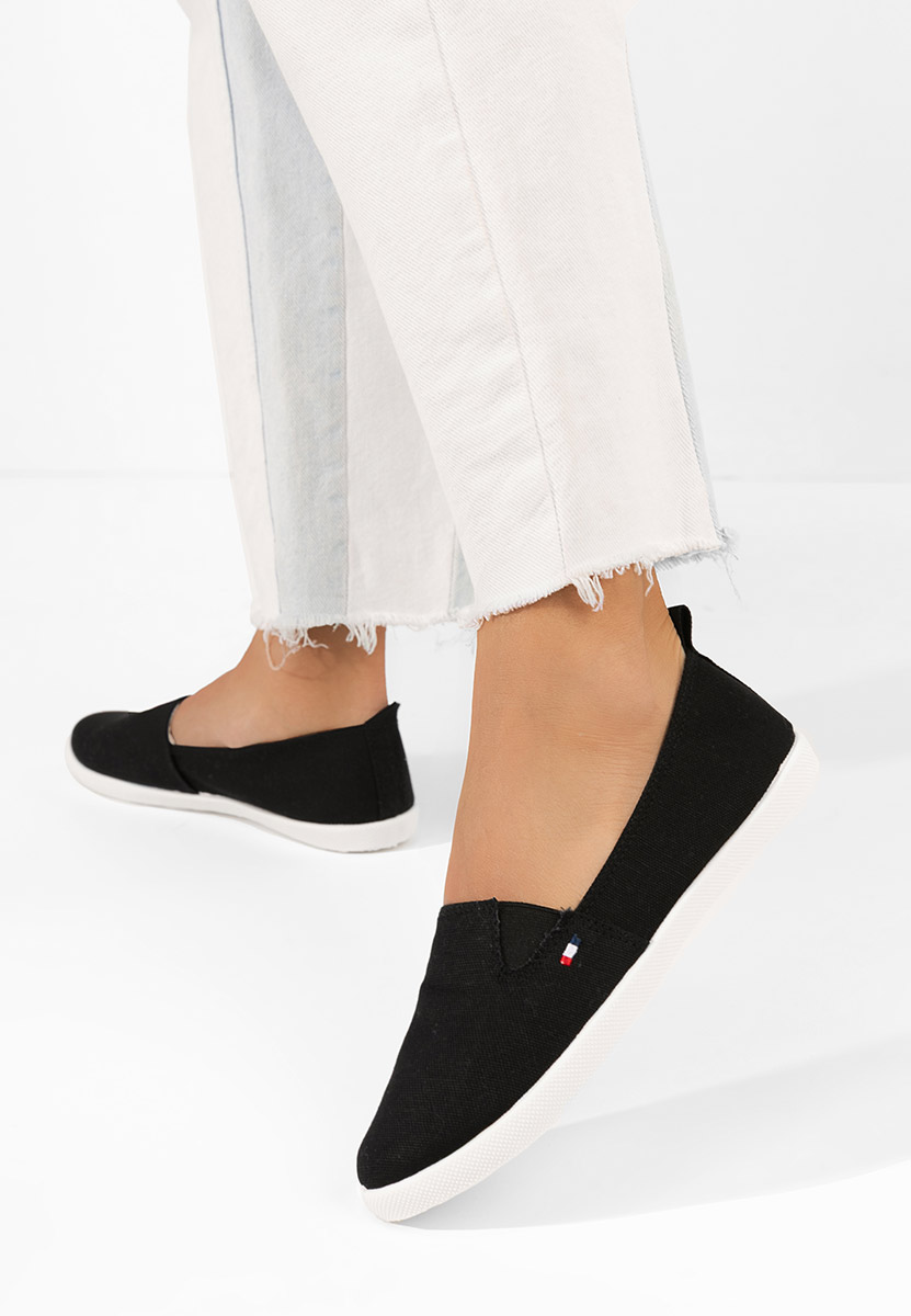 Čierne dámske espadrilky Jeanyne