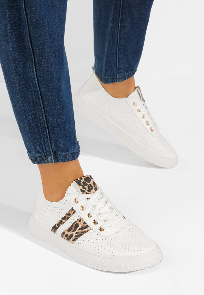 Leopardie dámske poltopánky Heayli