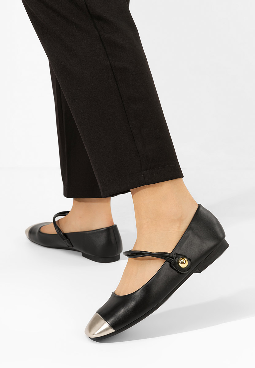 Čierne balerínky Agapia