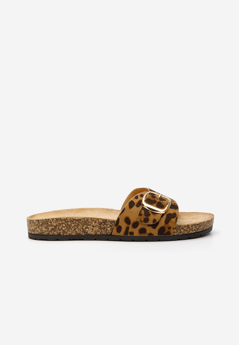 Leopardie dámske šľapky Andrina