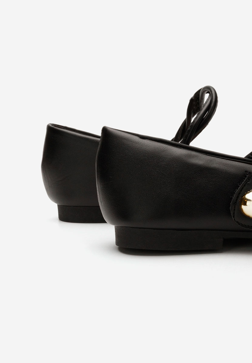 Čierne balerínky Agapia