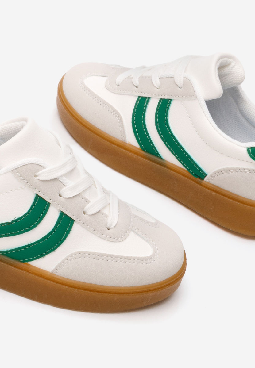 Biele detské tenisky Ziky V3