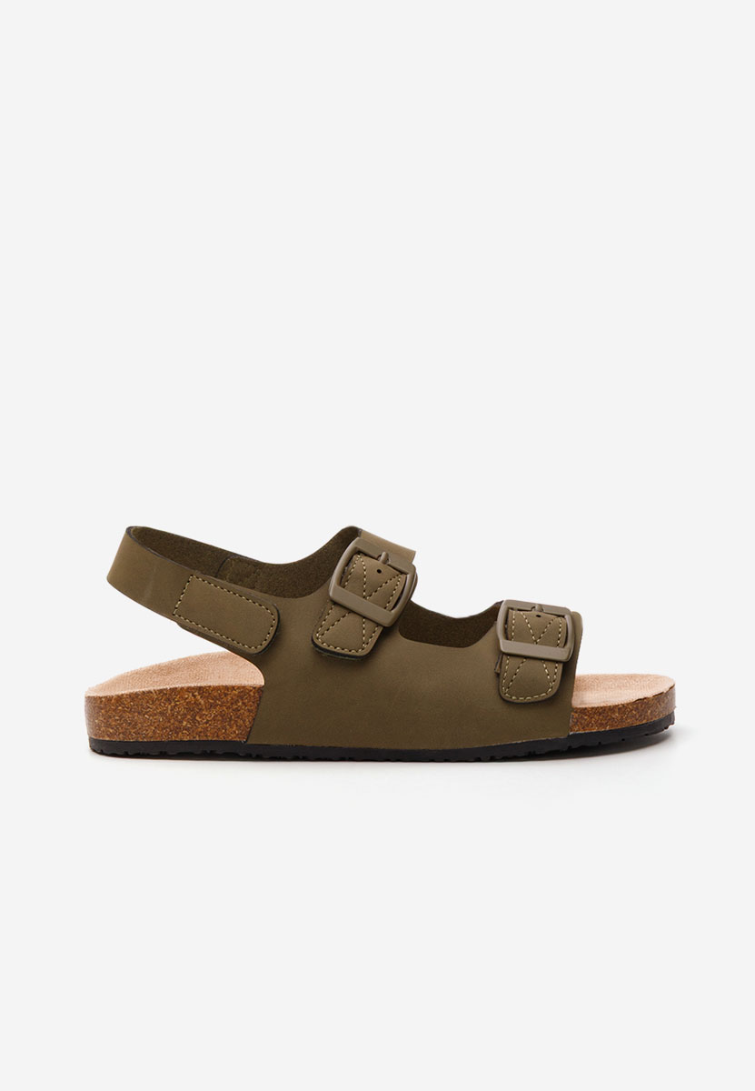 E-shop Khaki chlapecké sandále Fabrizio