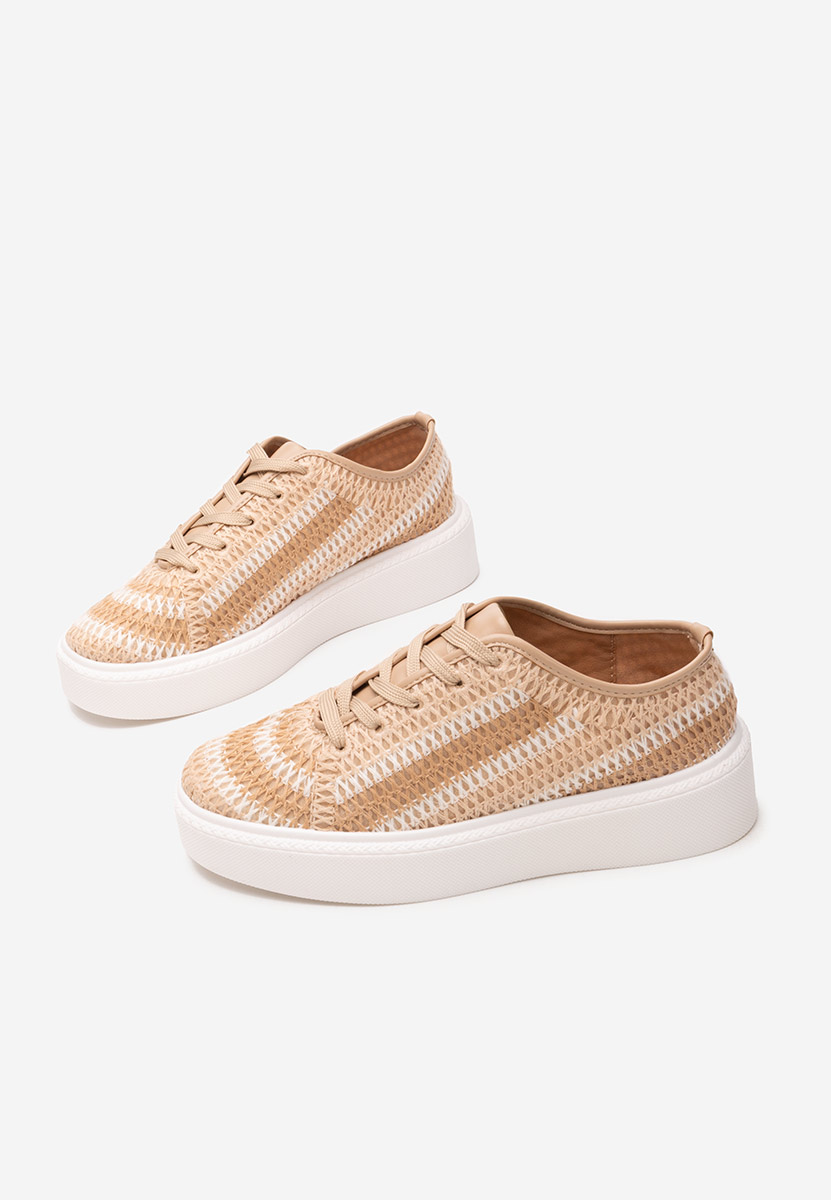 Béžové dámske tenisky Tamysa