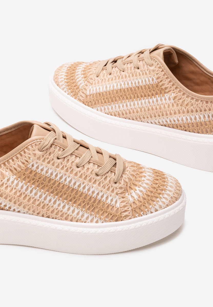 Béžové dámske tenisky Tamysa