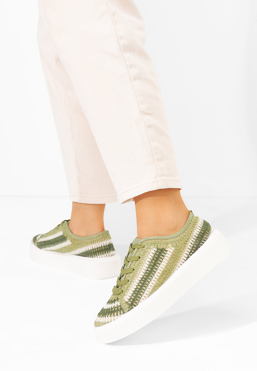 Zelené dámske tenisky Tamysa