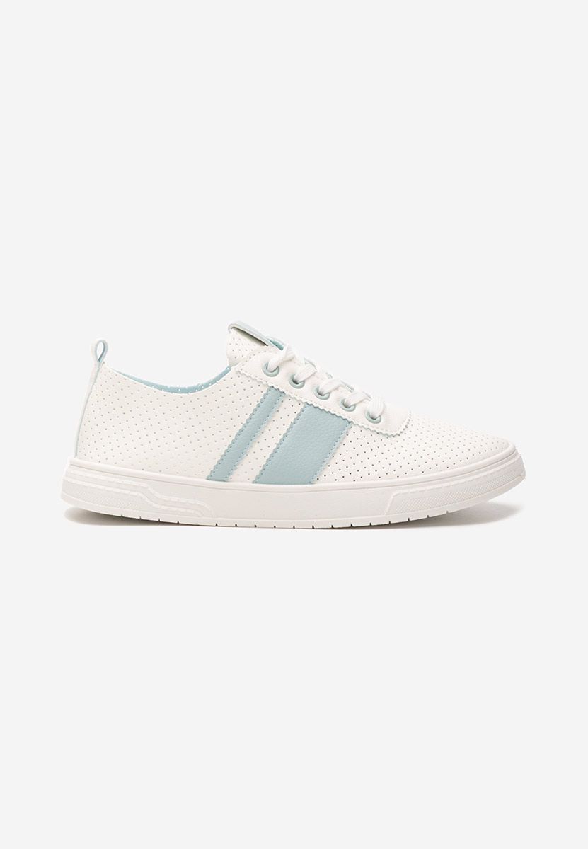 Biele dámske poltopánky Heayli V3