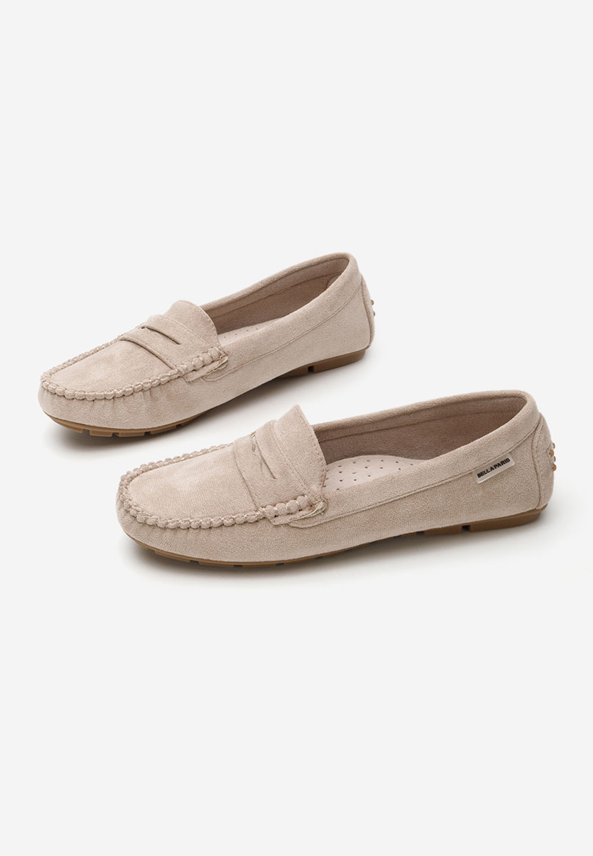 Béžové mokasíny dámske Abilena V2 Béžové mokasíny dámske Abilena V2
