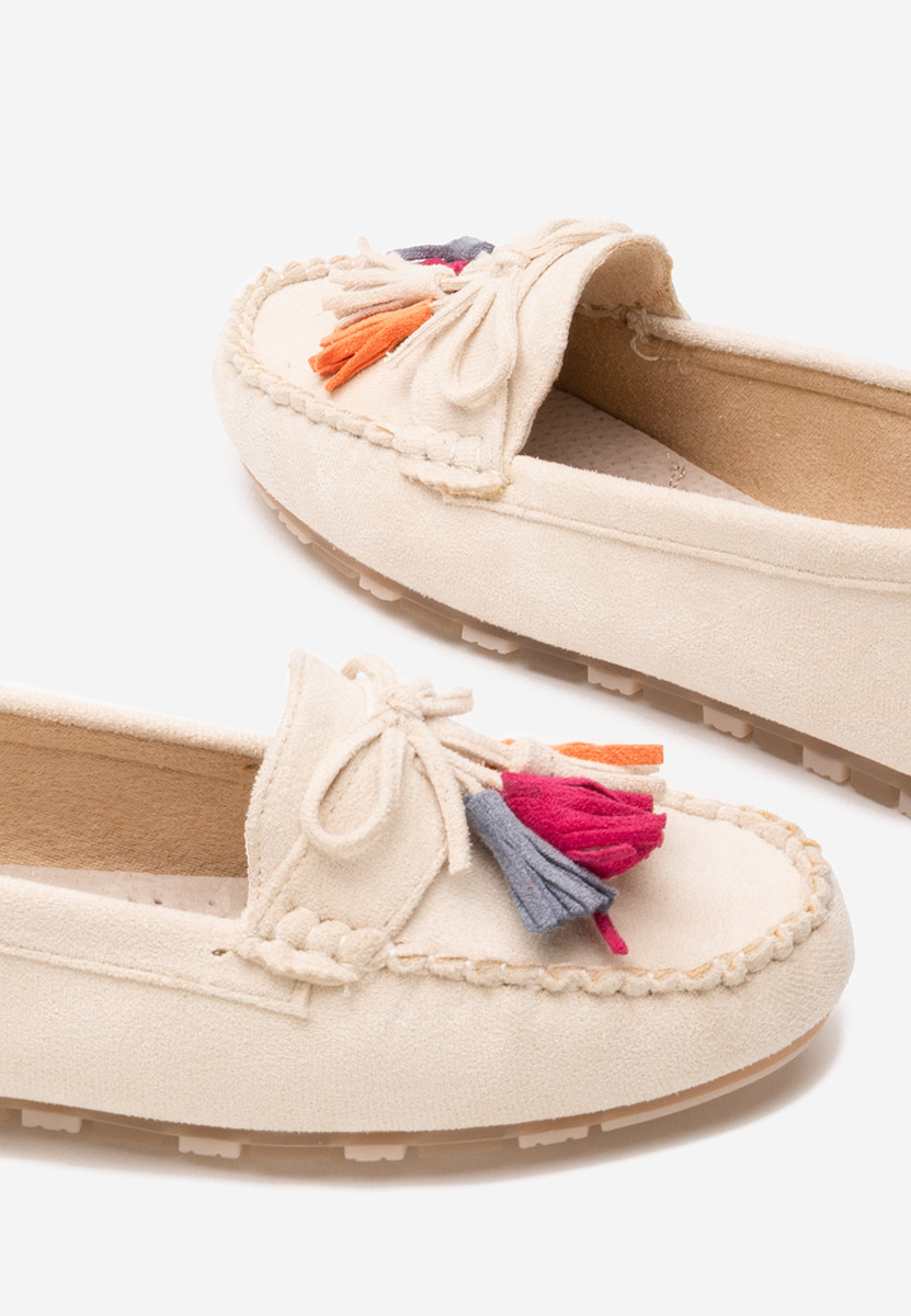 Béžové mokasíny dámske Prestia V2