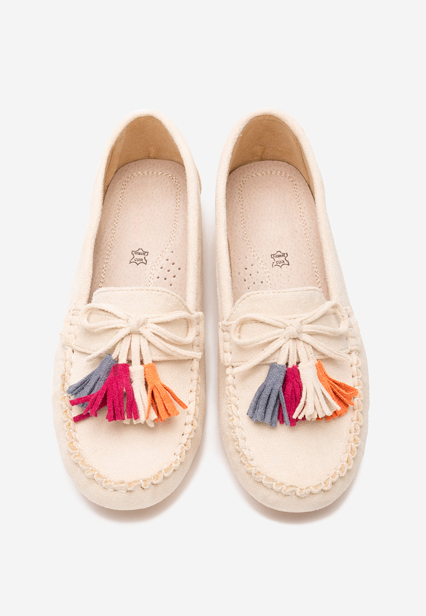 Béžové mokasíny dámske Prestia V2