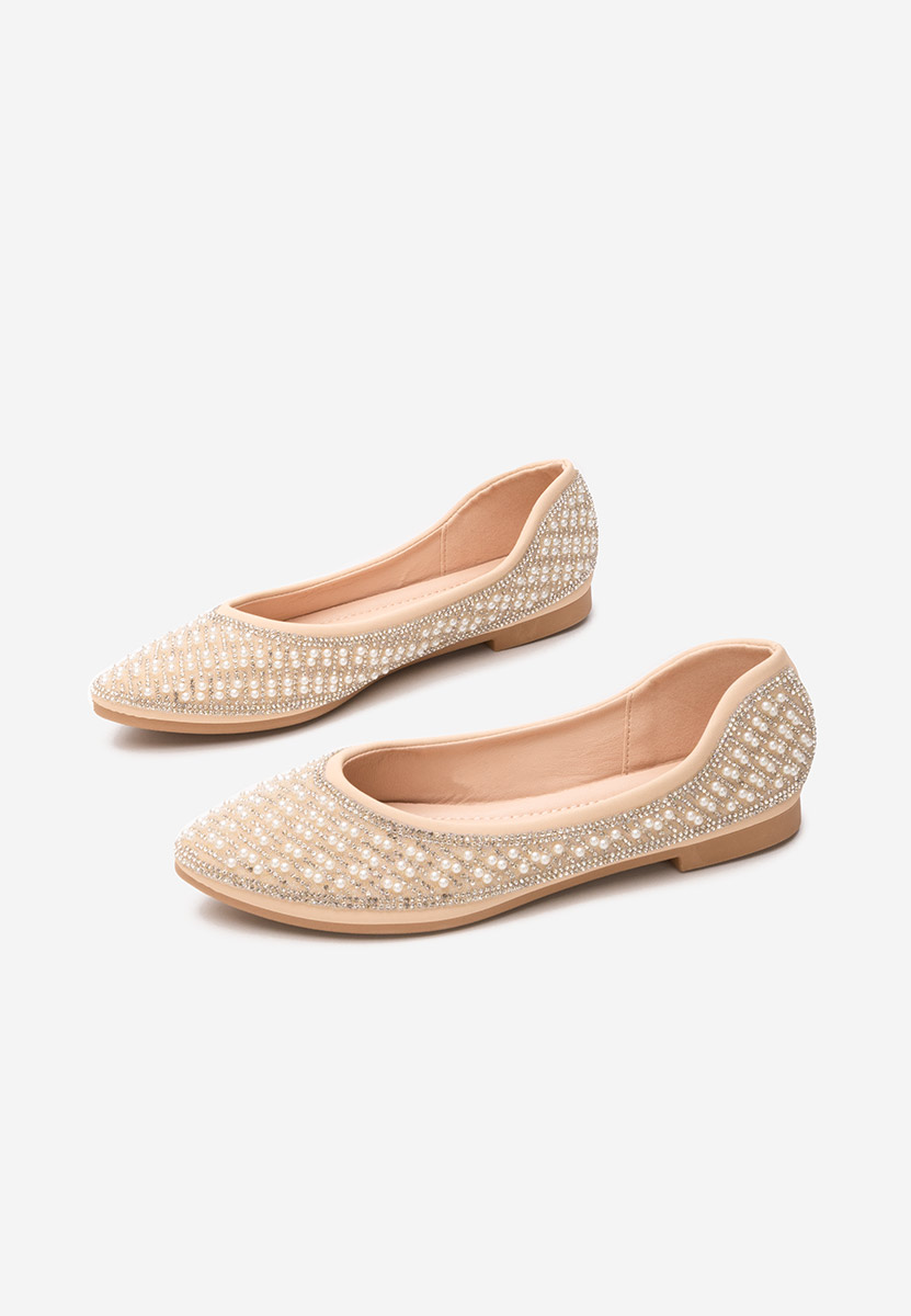 Ružové elegantne balerinky Charity