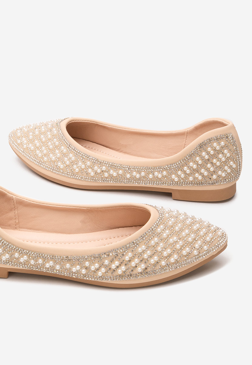 Ružové elegantne balerinky Charity