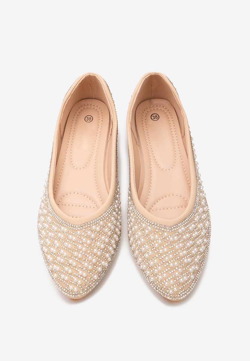 Ružové elegantne balerinky Charity