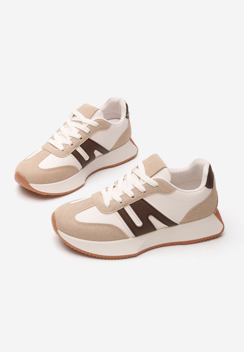 Khaki dámske tenisky Karole