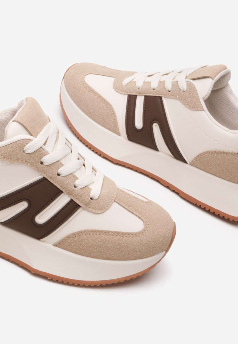 Khaki dámske tenisky Karole