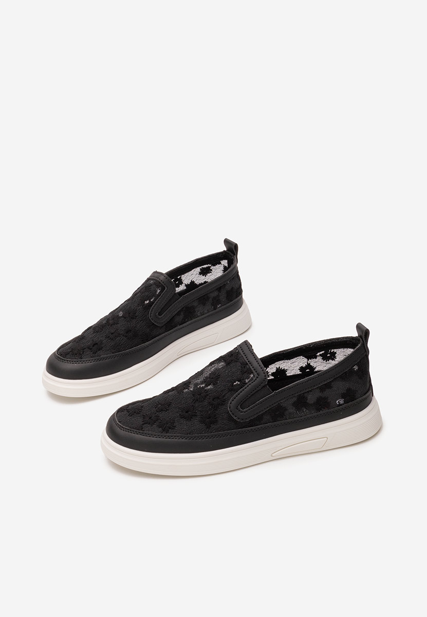 Čierne dámske poltopánky Latyssa