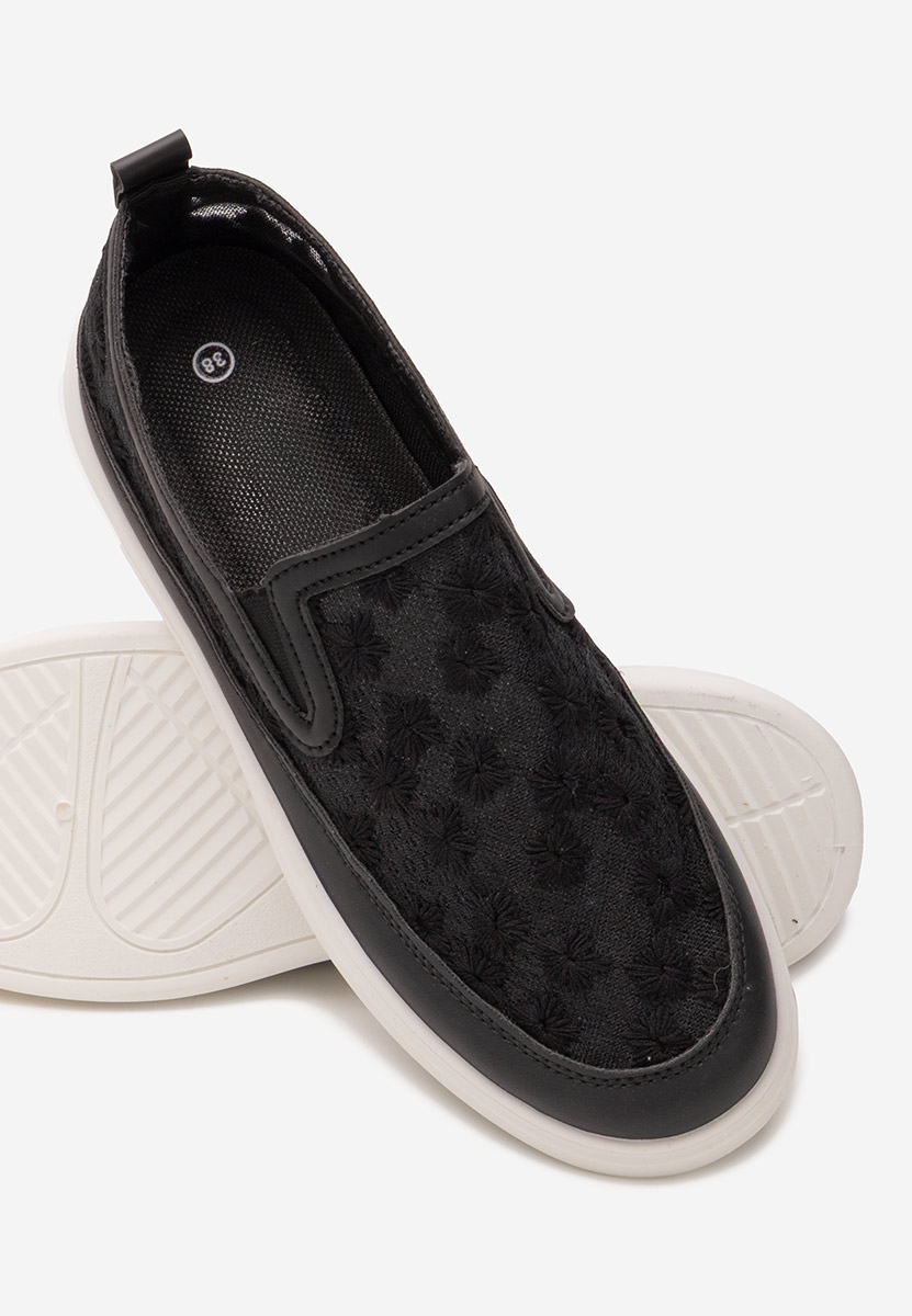 Čierne dámske poltopánky Latyssa