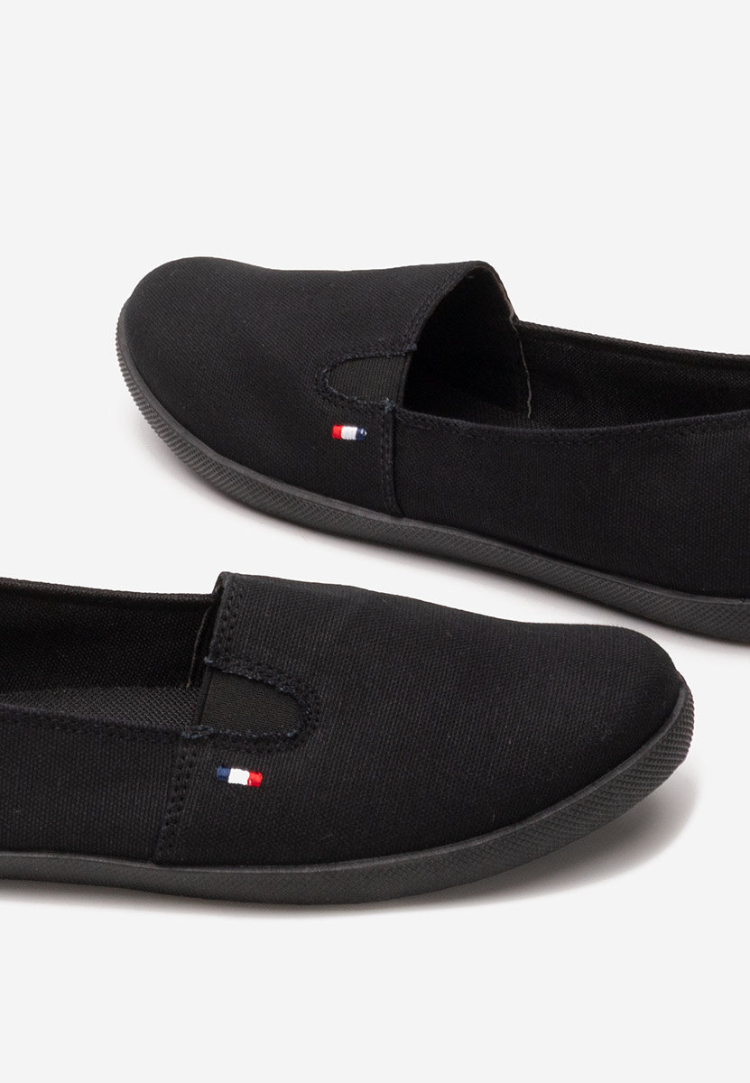 Čierne dámske espadrilky Jeanyne V2