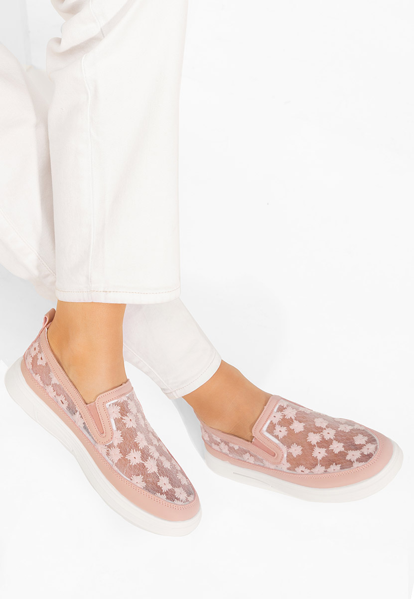 Ružové dámske poltopánky Latyssa