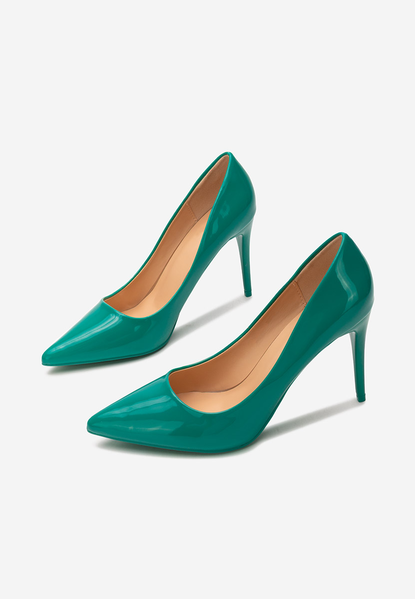 Zelené lodičky Melany