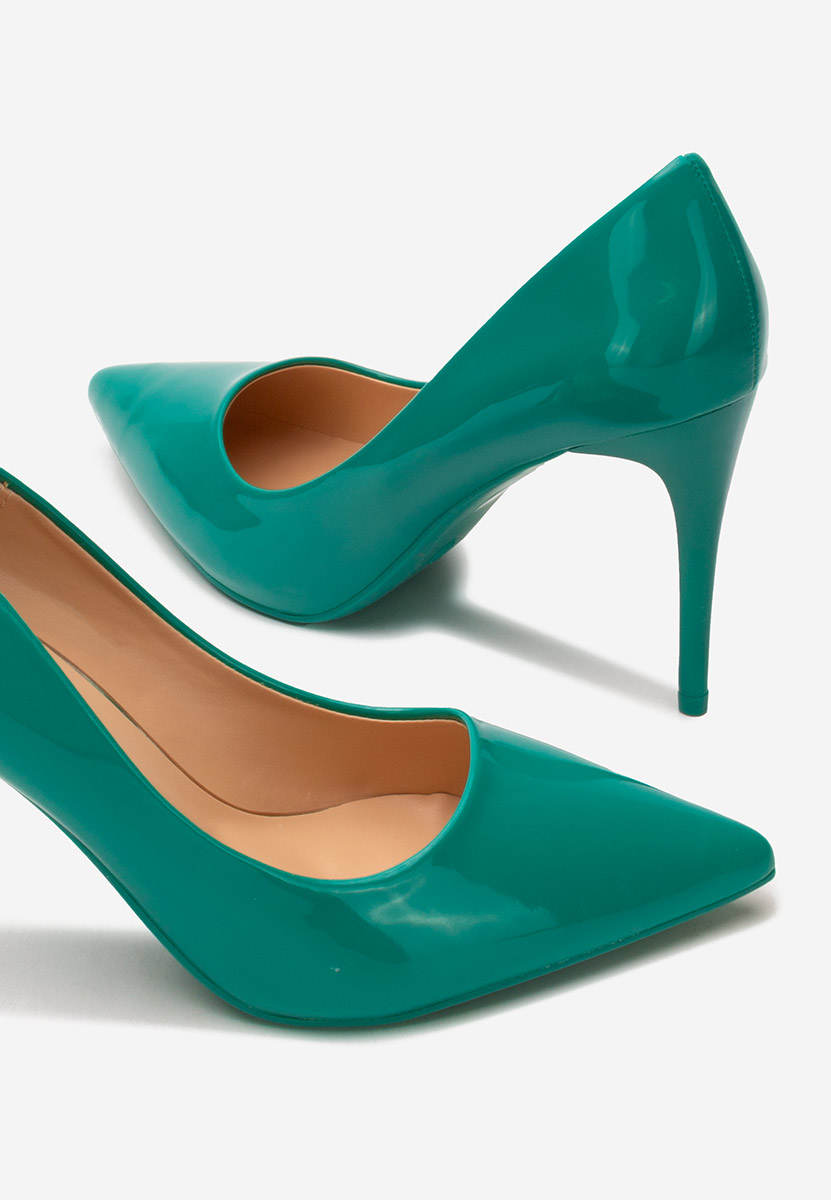 Zelené lodičky Melany