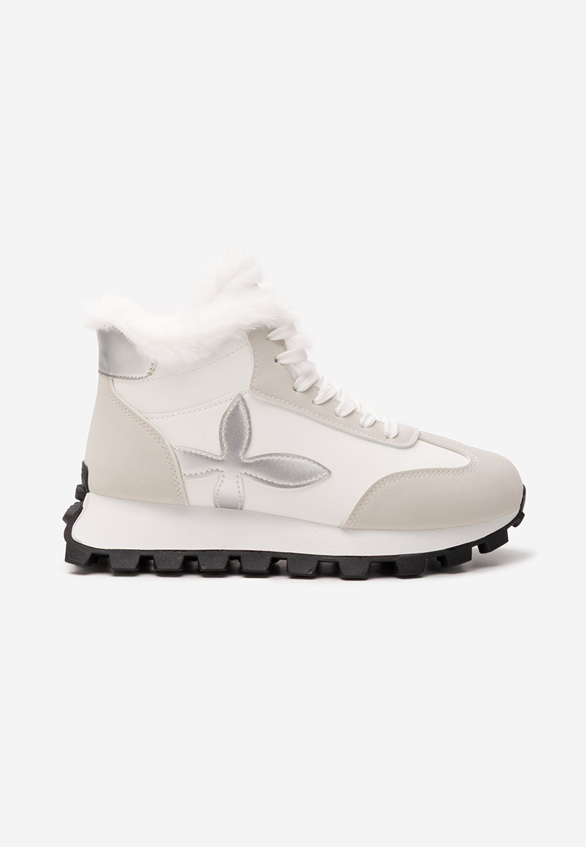 Biele dámske zimné tenisky Ozia