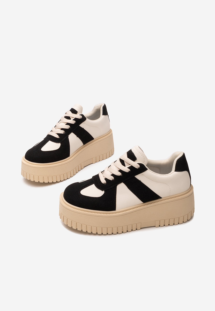 Čierne tenisky na platforme Michele