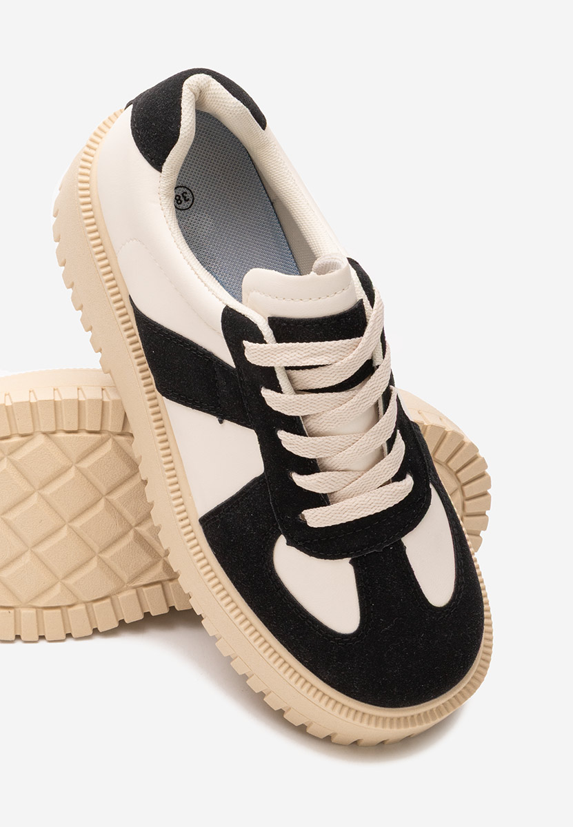 Čierne tenisky na platforme Michele