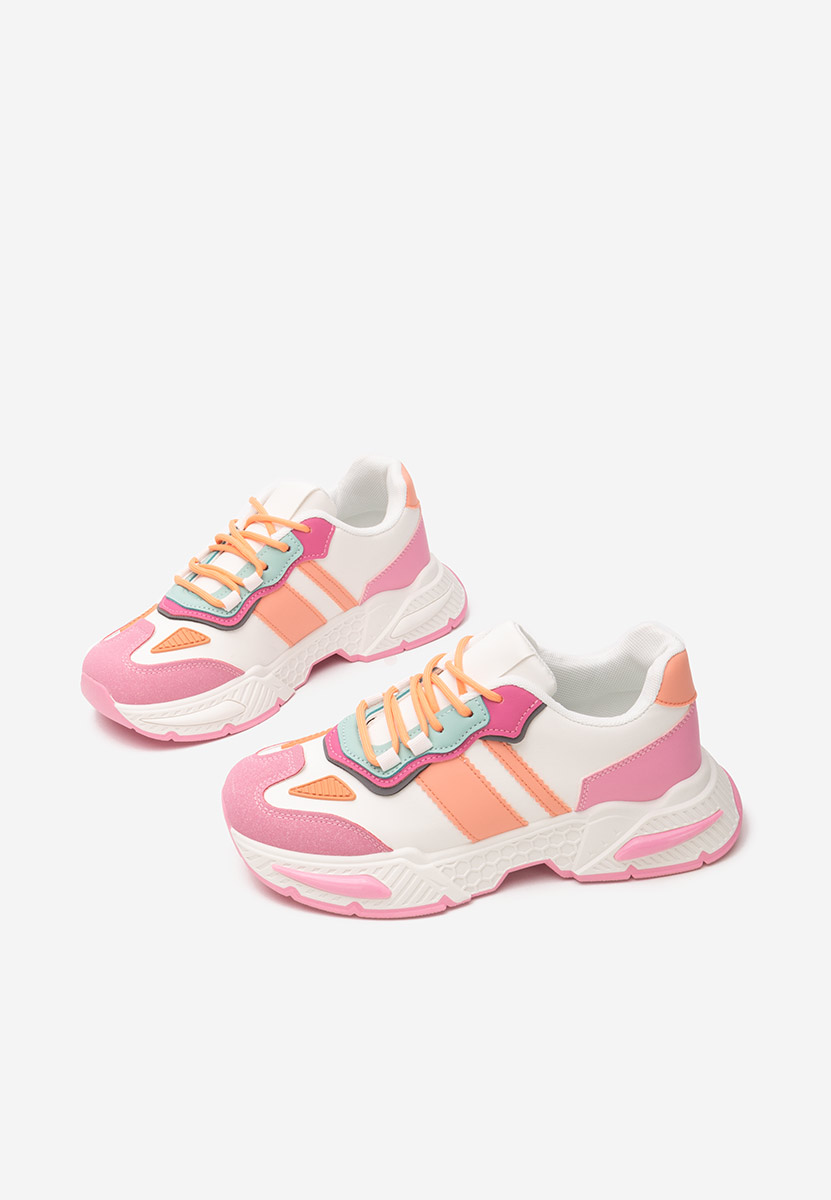 Fuchsiové dámske tenisky Elna