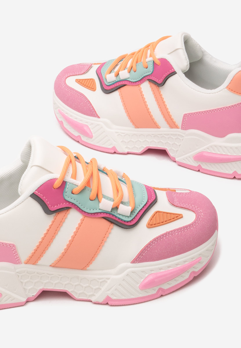 Fuchsiové dámske tenisky Elna