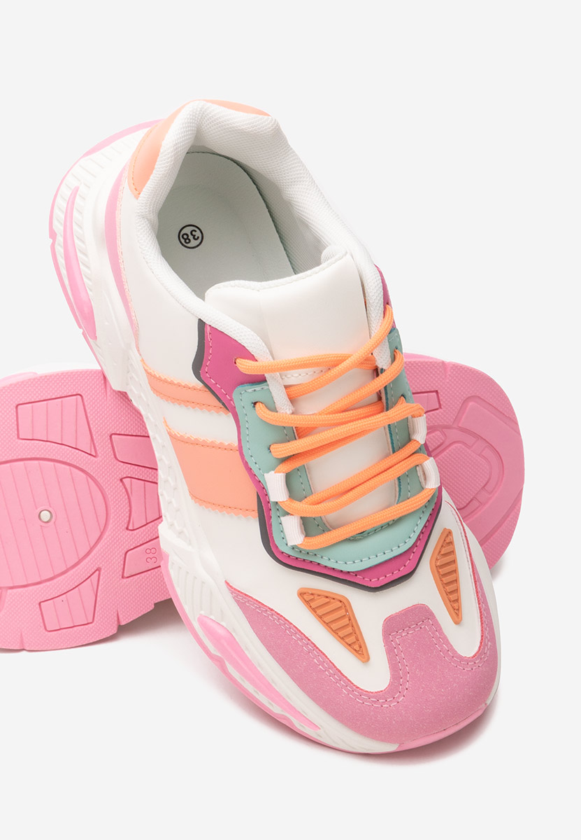 Fuchsiové dámske tenisky Elna