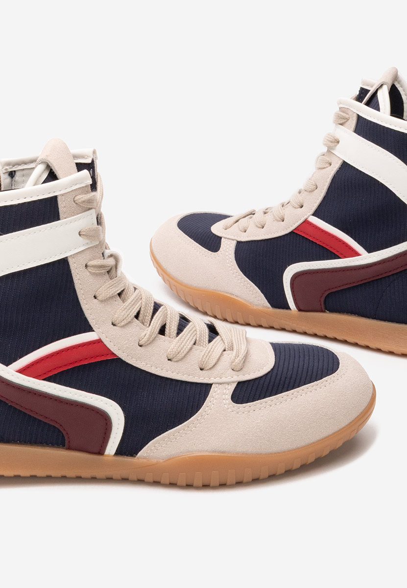 Farebné vysoké tenisky dámske Daine