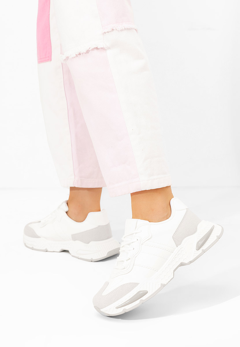 Biele dámske tenisky Elna