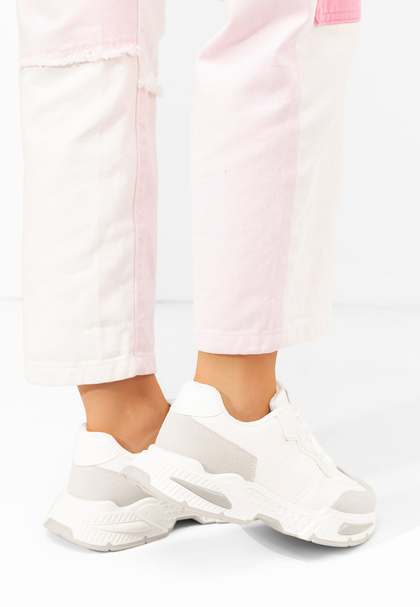 Biele dámske tenisky Elna