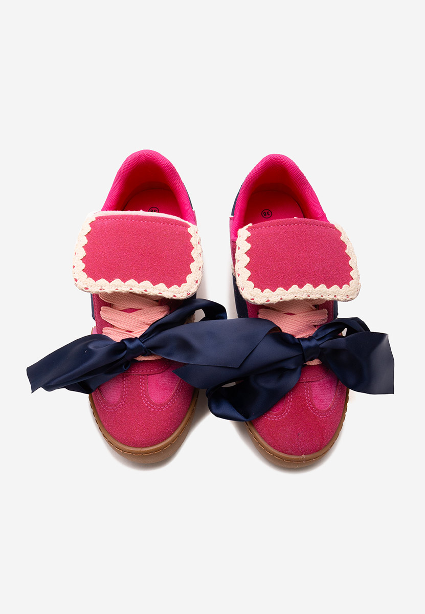 Fuchsiové dámske tenisky Maxima