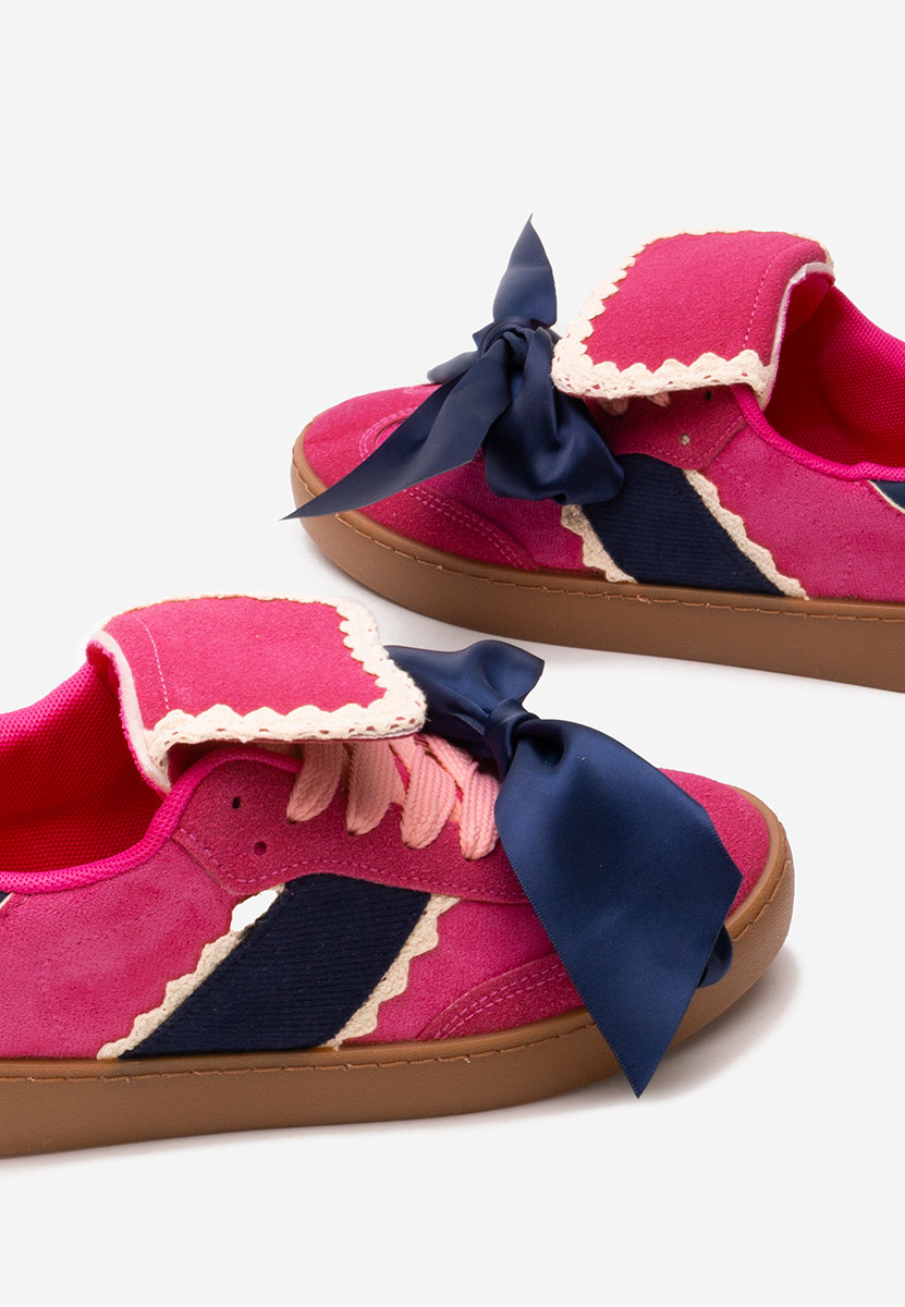 Fuchsiové dámske tenisky Maxima