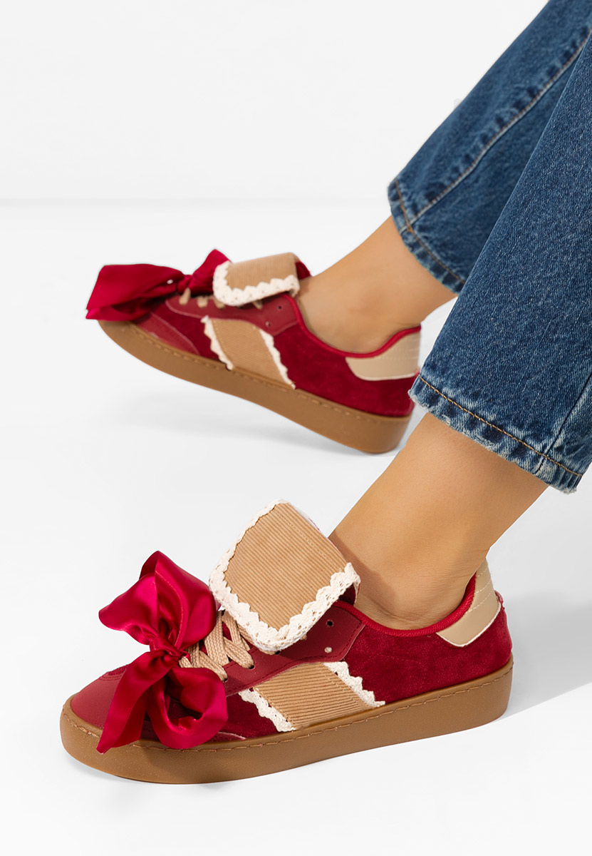 Bordové dámske tenisky Maxima