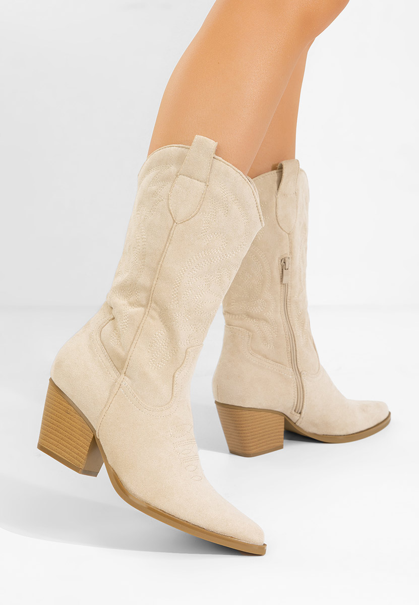  kovbojské čižmy Cizme cowboy damă