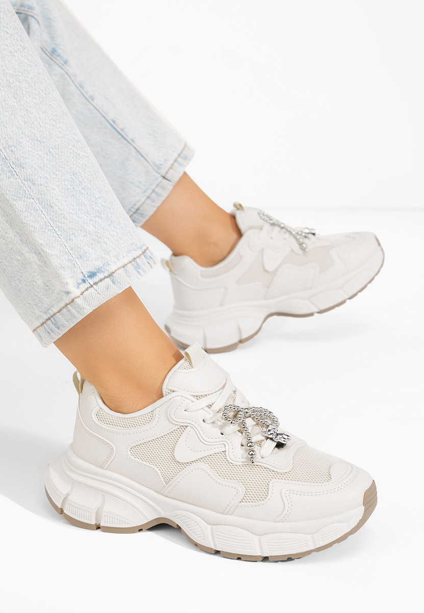 Béžové dámske tenisky Jasmyne