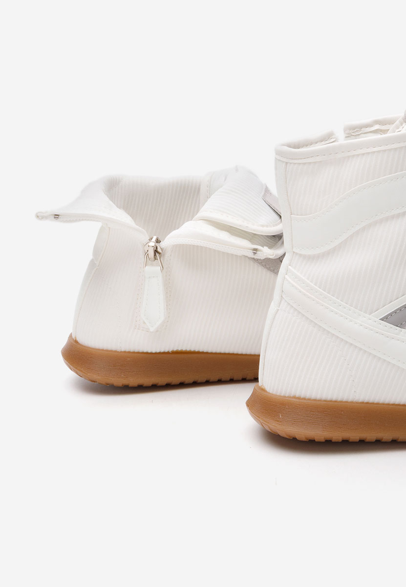 Biele vysoké tenisky dámske Daine