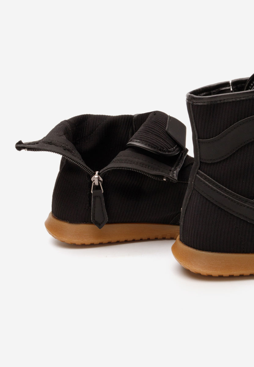 Čierne vysoké tenisky dámske Daine i