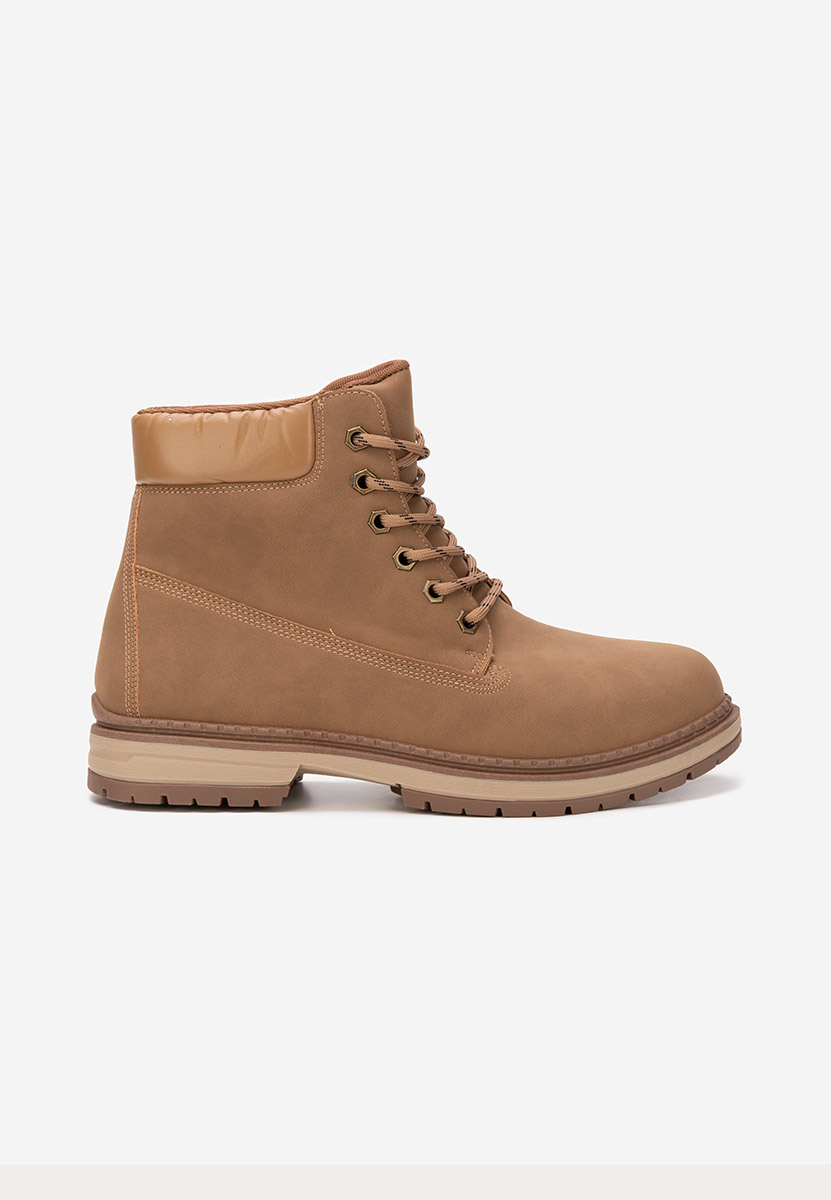 E-shop Khaki pánske členková obuv Savron