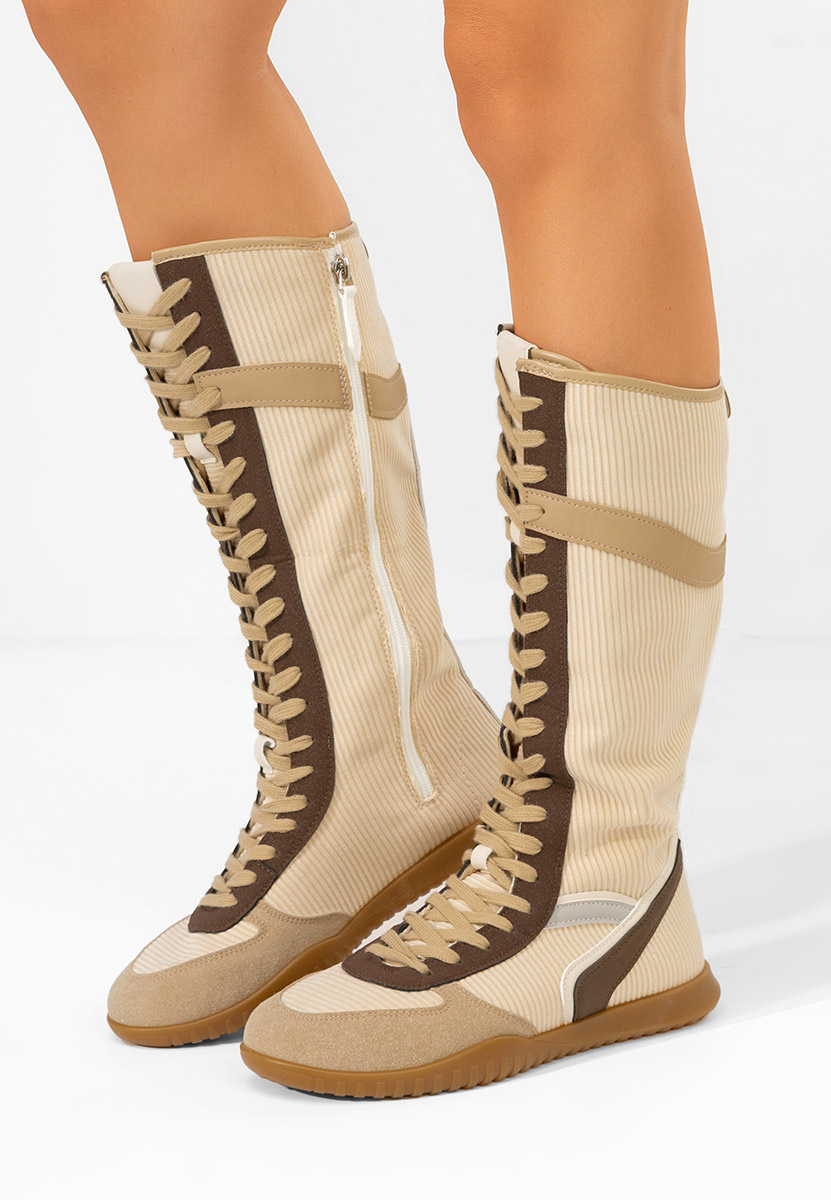 Khaki vysoké tenisky dámske Daine V2 Khaki vysoké tenisky dámske Daine V2