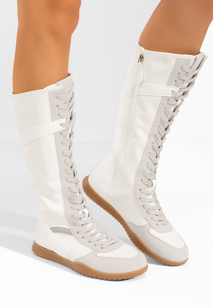 Biele vysoké tenisky dámske Daine V2 Biele vysoké tenisky dámske Daine V2