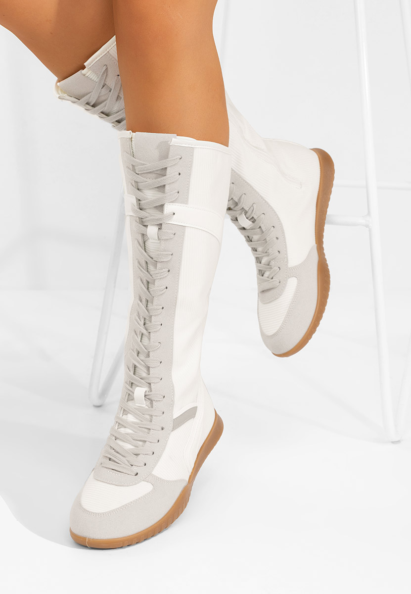 Biele vysoké tenisky dámske Daine V2 Biele vysoké tenisky dámske Daine V2